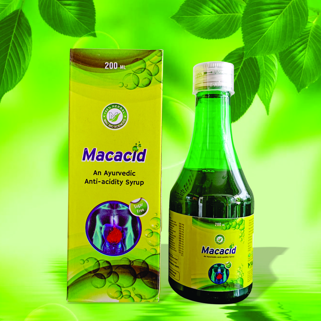 What makes MacAcid Ayurvedic Anti-Acidity Syrup (200ml) unique