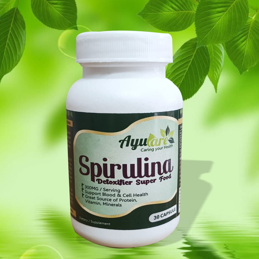 Spirulina Ayurvedic Capsules (30 Capsules)