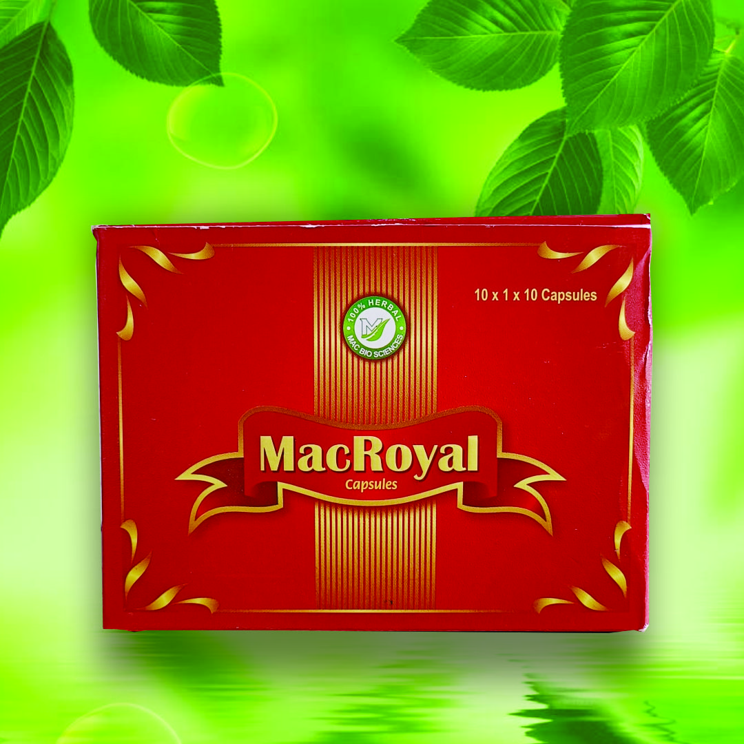 MacRoyal Ayurvedic Health Capsules - Extra Vitality &amp;amp; Stamina