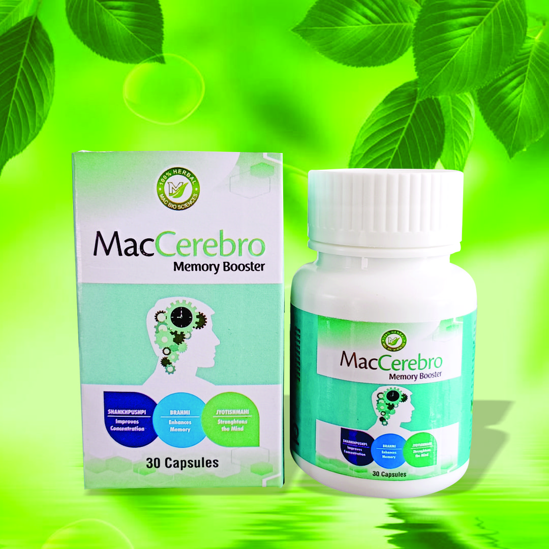 MacCerebro Natural Memory Booster (30 Capsules)