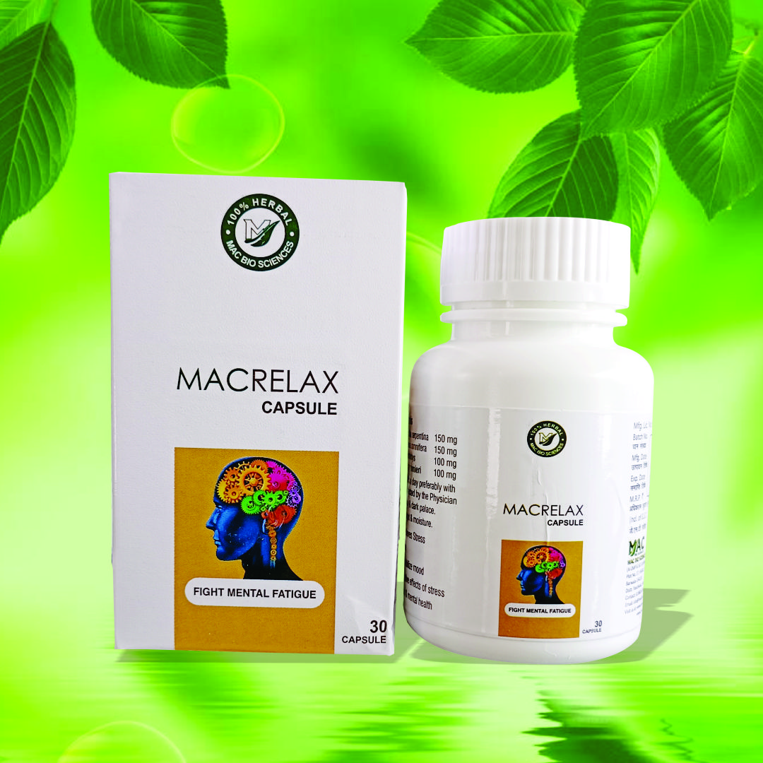 Macrelax Ayurvedic Capsules (30 Capsules)