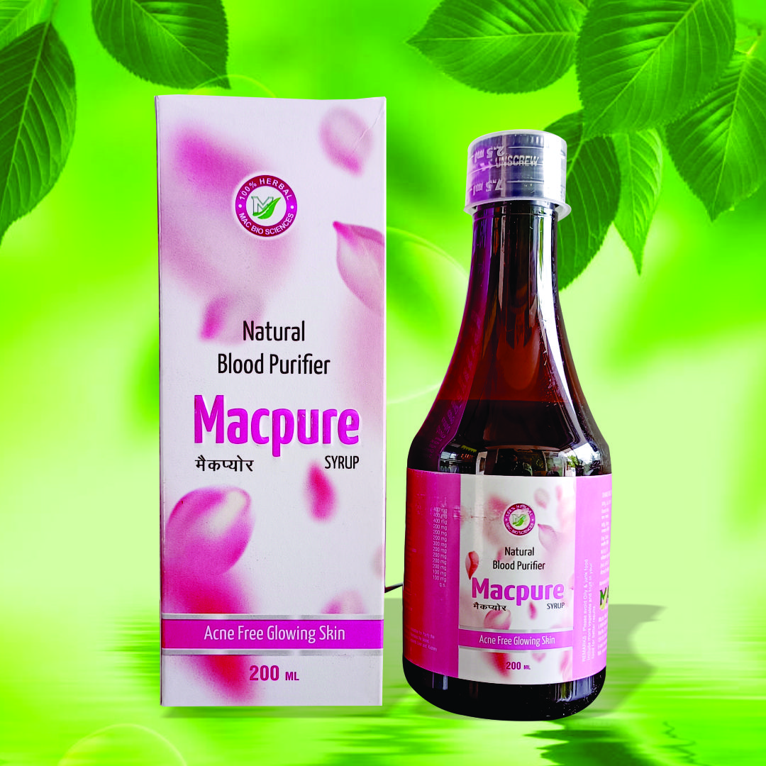 Macpure Natural Blood Purifier Syrup (200ml)